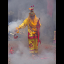 Feuerwerk darf bei einem chinesischen Fest natürlich nicht fehlen
